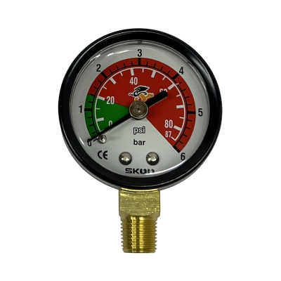 индикатор визуальный радиальный skon 111-11-211-00006j (40 мм, 0-6 бар, 1/8", bvr14p01)