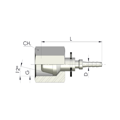 фитинг 45r20004