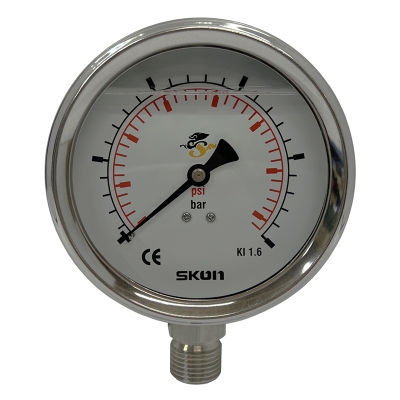 манометр радиальный skon 421-23-143-g0060j (100 мм, 0-60 бар, 1/2")