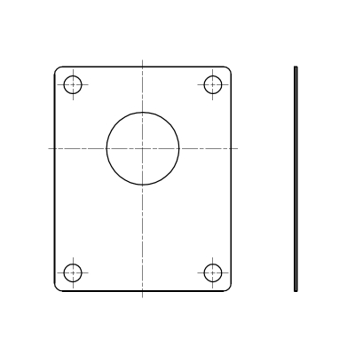 прокладка под насос gupp004