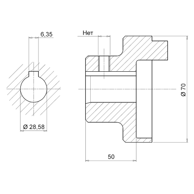 полумуфта sgea21l02050