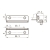 комплект крепления для плиты hsd-zvb10p