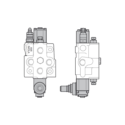 распределитель ami 301 p2s(160) ab1 c1 h56 r4(200)