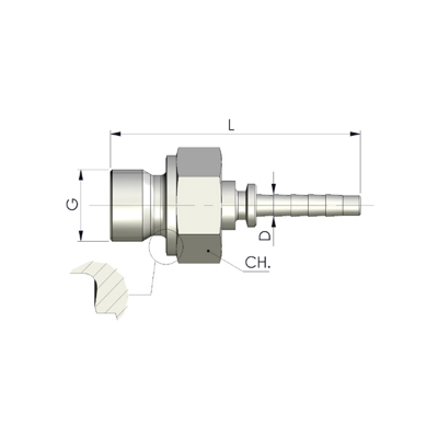 фитинг 44mfd140
